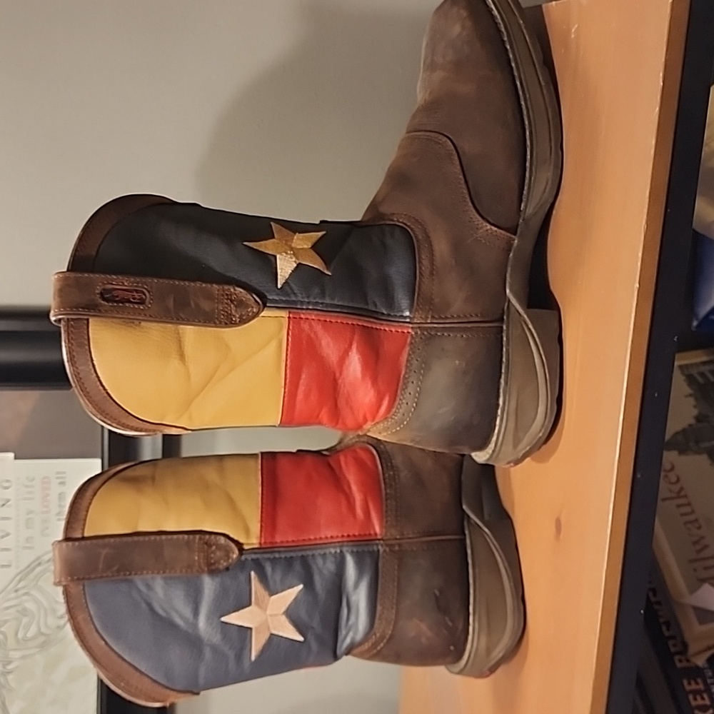 Rebel By DURANGO Texas Flag Western Boot Size 11.5 EE